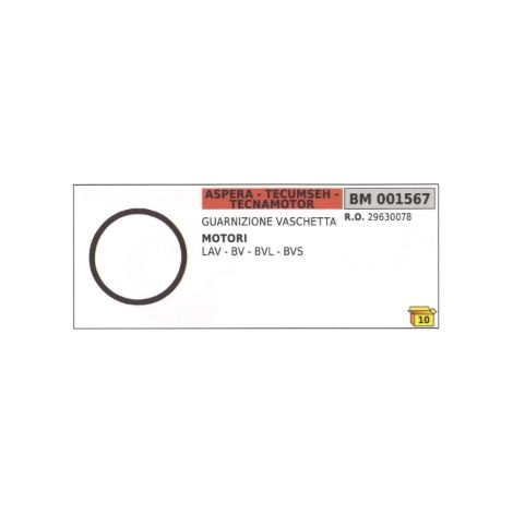 Guarnizione vaschetta rasaerba ASPERA LAV - BV - BVL - BVS 29630078
