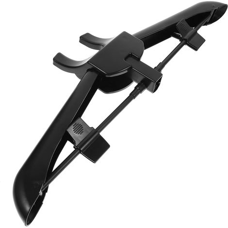 Support de Repassage à Vapeur Pliable en Plastique Noir Diamètre Intérieur de 16mm, Léger et Facile à Ranger pour Chemises et Manteaux en Laine à Domicile (1/5)