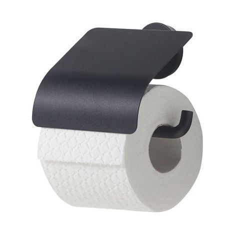 Tiger Urban Porte-papier toilette avec couvercle noir (1/5)