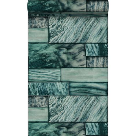 papier peint pierres de marbre vert émeraude  - Origin Wallcoverings (1/5)