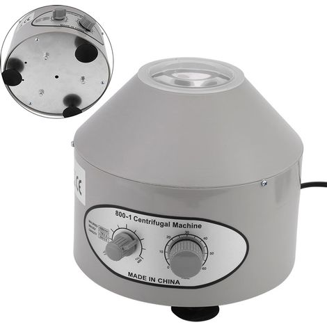 Centrifugeuse électrique de laboratoire de bureau (1 pièce), 4000 tr/min, 6 x 20 ml, usage médical. (1/5)