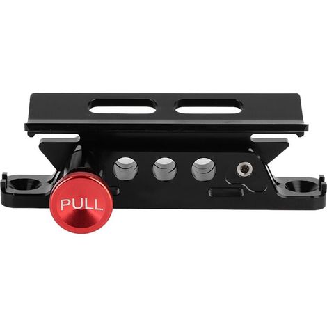 Fire extinguisher bracket, high-strength aluminum alloy fire mounting bracket, 6.5 x 5.4 x 2 inches, quick-release car mount (1/5)