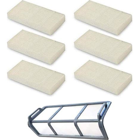 1x pré-filtre & 6x filtres HEPA pour AMIBOT Pure, Pulse & Prime Pré filtres