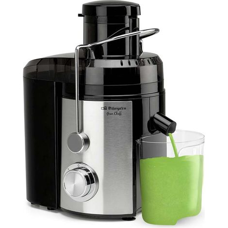 Licuadora de Centrifugado Orbegozo LI 5080 1000W Boca XL Acero Inoxidable