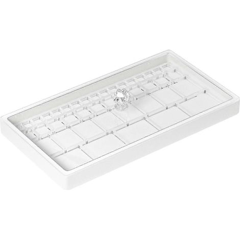 Transparente Acryl-Aufbewahrungsbox für Uhrenteile mit staubdichten Trennwänden, ideal für Profis und Uhrenreparatur-Enthusiasten. (1/5)