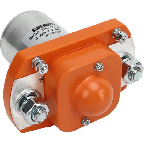 Contacteur principal solénoïde ZLJ 400D 48V 400A métal robuste universel pour chariot électrique golf tracteur chariot élévateur bateau (1/5)