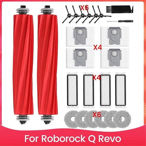 Filtres et brosses rotatives pour aspirateur robot Q (1/5)
