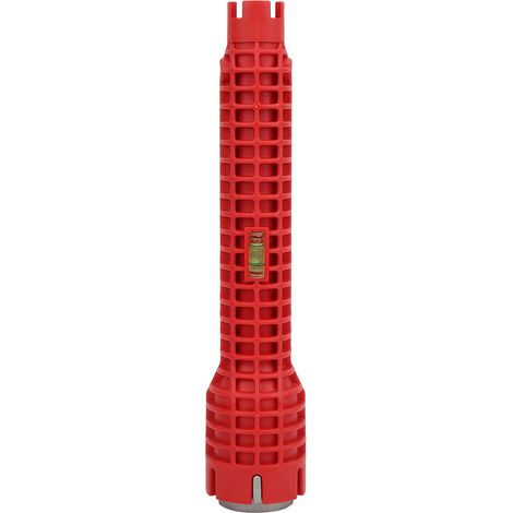 Clé multifonction pour robinet universel à tête unique, clé de montage pour évier et installation de robinet. (1/5)