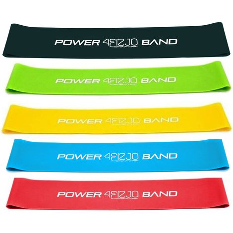 4FIZJO Mini-Band-Varianten von 0,8 mm bis 1,2 mm, Rot 0,4 mm