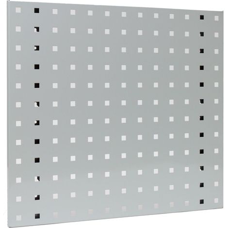 ADB Lochblech Lochwand 493 x 456 mm lichtgrau Lochplatte Werkzeughalter (1/4)