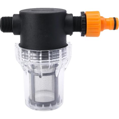 Filtro para manguera de jardín, conector rápido, filtración multimalla, 200 mallas, A (1/2)