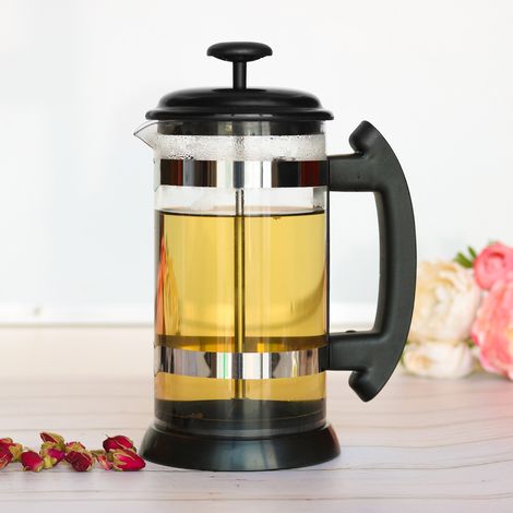 Kaffee- und Teemaschine i cafilas 1000 ml Edelstahlfilter + hitzebeständiger Korpus aus Borosilikatglas (1/5)