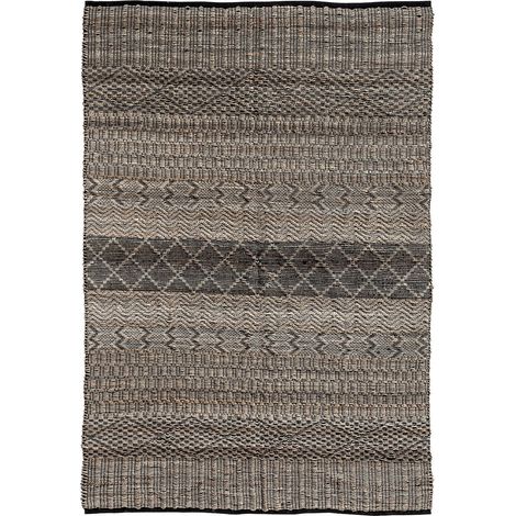 Tapis kelia - Noir, Blanc (1/5)
