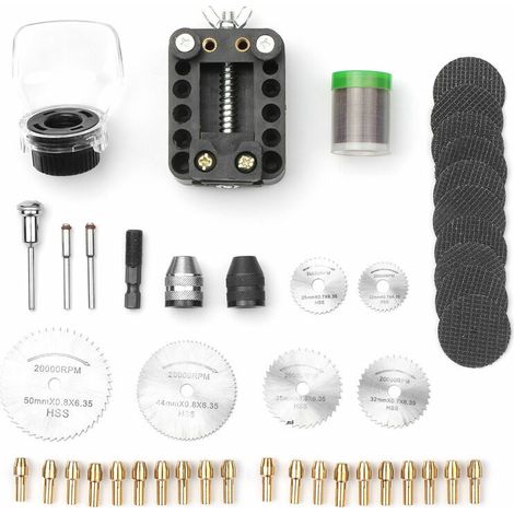 Kit D'Accessoires Pour Outils Rotatifs, HSS pour mini-lames de scie rotative et meules de coupe - HSS pour mini-lames de scie rotative et meules de coupe (1/5)