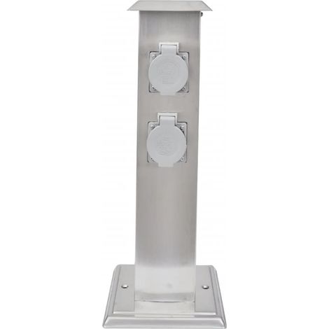 Pilier de prise de jardin Acier inoxydable CFW79562 (1/5)