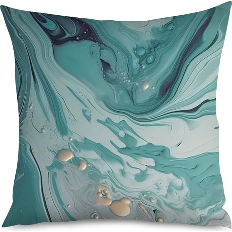 Housse de Housse Coussin Marbre Élégant Maison (1/5)