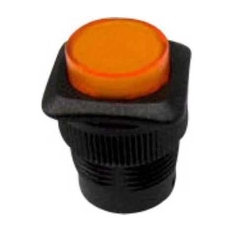 Bouton-poussoir TRU COMPONENTS TC-R13-508AL-05YL 1587741 250 V/AC 1.5 A 1 x Off/(On) à rappel 1 pc(s (1/2)