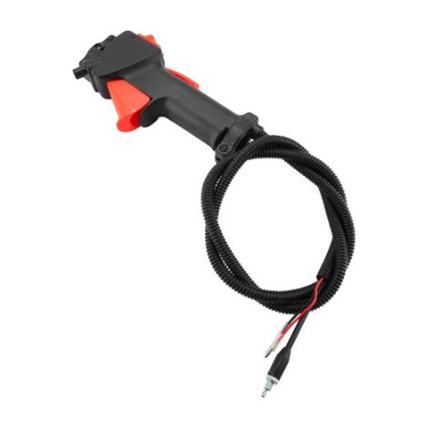 Sollbry Mango de 26 mm para desbrozadora, interruptor de control del acelerador, repuesto de empuñadura para desbrozadora (1/5)