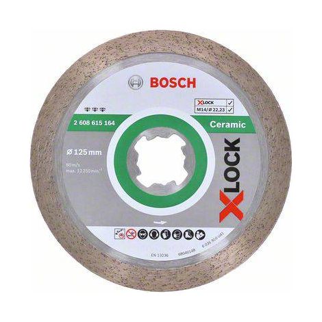 Bosch X-LOCK Disque diamant Best for Ceramic 125 x 22,23 x 1,8 x 10 mm - 2608615164