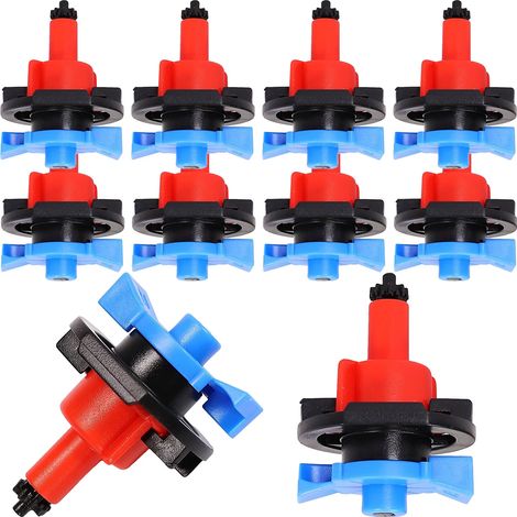 Arroseur 80l/h 360° Micro Tropfer pour système d'irrigation Tuyau goutte à goutte 10x (1/4)