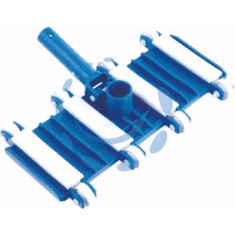 TESTA ASPIRANTE FLEX GIREVOLE SENZA MANICO PER PISCINE IN TERRA