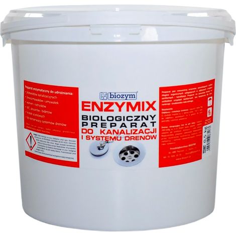 Enzymix Agent de débouchage biologique pour canalisations et égouts 5 kg