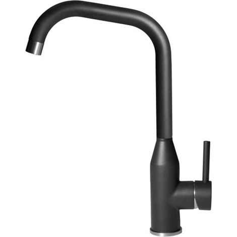 Elleci MMKDOR70 Dora Miscelatore monocomando con canna alta girevole finitura Metaltek Modern Ghisa 70 (1/2)