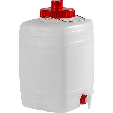 FUSTINO CON RUBINETTO E SFIATO 20 L DEMETRA- 1,0 pz