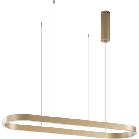 [GEBRAUCHT] B-Ware Lucande Led Hängeleuchte Pendelleuchte Smart Melinay Gold Wlan Tuya Dimmbar