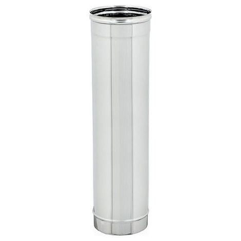 Tubo acciaio inox 250 x 1000mm 5 decimi aisi 304 (1/2)