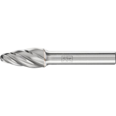 PFERD TOOLS Hartmetall Hochleistungsfrässtift ALU Rundbogen RBF Ø 12x25mm Schaft-Ø 8mm für Alu/NE Metalle