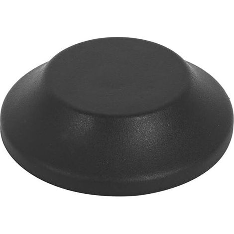 Chapeau pour parasol romain en plastique noir - Idéal pour protéger le sommet du parasol, résistant aux intempéries et aux UV, parfait pour les espaces extérieurs tels que terrasses, piscines et jardi