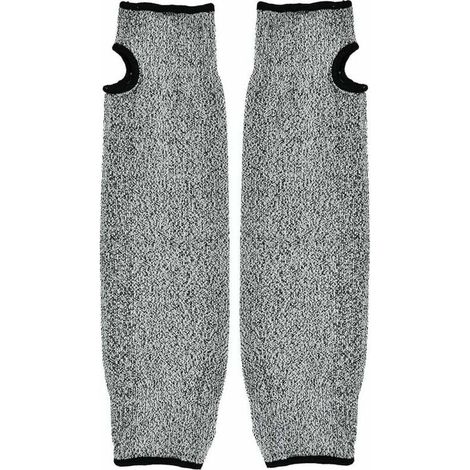 Manchon de protection pour bras, manchon pour bras de sécurité, Gants de travail à manches longues anti-abrasion résistant aux coupures HPPE pour jardin, cuisine et travaux agricoles (35cm) (1/5)
