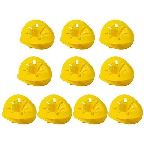 Lot de 10 pièges à guêpes réutilisables pour l'intérieur et l'extérieur - Piège à guêpes et frelons suspendu, piège à abeilles efficace pour le jardin, la cour et la terrasse (1/5)