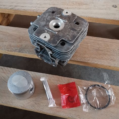 Kawasaki TJ53/TJ53E Zylinderblock, Zylinder und Kolben (44 mm Bohrung) - Zylinder-Motor-Baugruppe (1/5)
