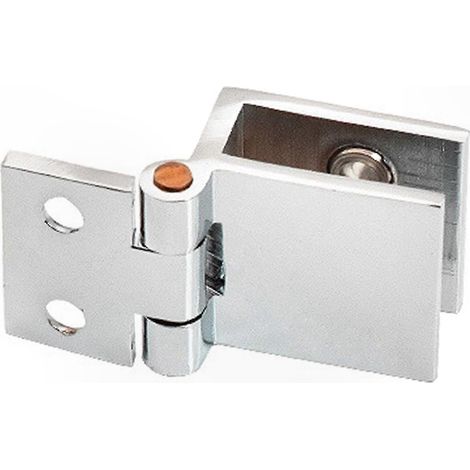 Robuste, quadratische Glasmontagehalterung, flache Rückseite für stabile und sichere Befestigung (1/2)