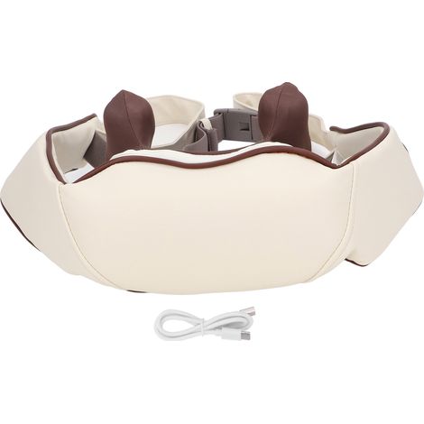 Massageur cervical chauffant sans fil 3D pour dos, épaules et cou, 2 modes de pétrissage profond (1/5)