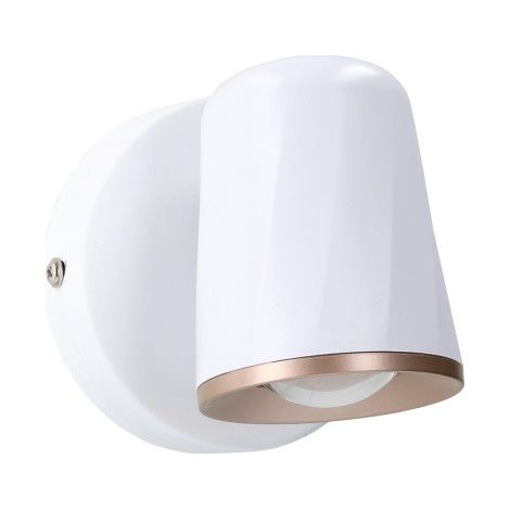 FORLIGHT Adri proyector de uso interior para iluminar frontalmente y hacia abajo con luz led en blanco cálido 3000k en color blanco (1/9)