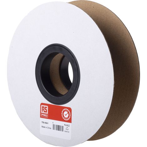 Gaine thermorétractable RS PRO, Dia. 18mm Noir rétreint 3:1, 3m ( Prix pour Bobine de 3 Mètres ) (1/3)
