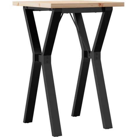 Maison Exclusive - Esstisch Y-Gestell 50x50x75,5 cm Massivholz Ki