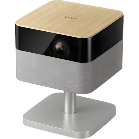 Epson EF-72 Projecteur à focale standard 1000 ANSI lumens 3LCD 4K (4096x2400) Noir, Chêne, Argent