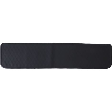 Tapis de déversement de réfrigérateur en Silicone antidérapant, protection sous le sol, plateau collecteur d'égouttement pour réfrigérateur, armoire de lavage, sèche-linge, noir (1/5)