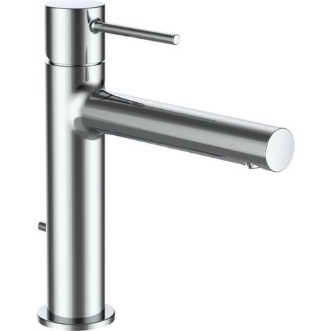 Laufen Twinplus Slim - Miscelatore da lavabo, con sistema di scarico, cromo HF505403100000