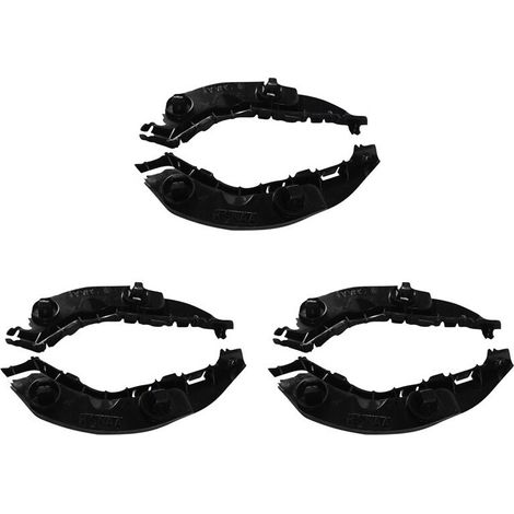 Tre staffe per paraurti anteriore per i modelli di auto del 2006, 2007, 2008, 2009, 2010 e 2011: 71198-SNA-A02 e 71193-SNA-A02.