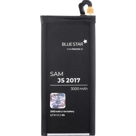 Bluestar Akku Ersatz kompatibel mit Samsung Galaxy A5 2017 - SM-A520 3000 mAh Austausch Batterie Accu EB-BA520ABE (1/3)
