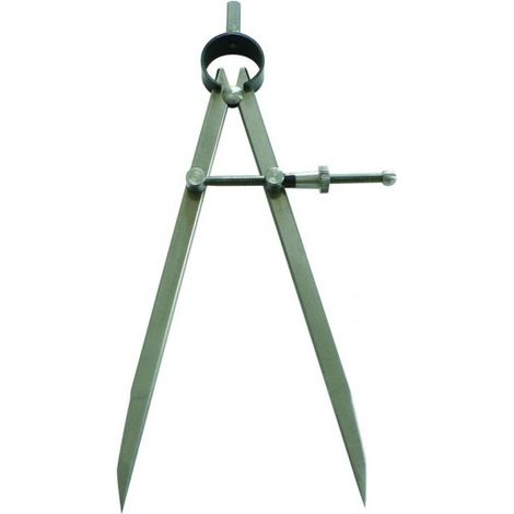 SOFOP TALIAPLAST - Compas à ressort à pointes 125mm acier poli