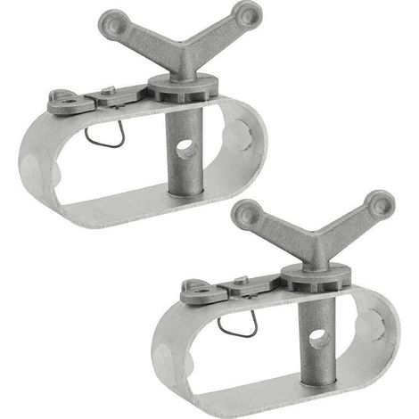 YMYNY 2 Pack Pool Cover Tension Cable Tensioner - Pool Cover Winch, Aluminum Winch for Swimming Pool, Pool Cover Tensioner - 8 x 2 x 6.4 cm (1/4)