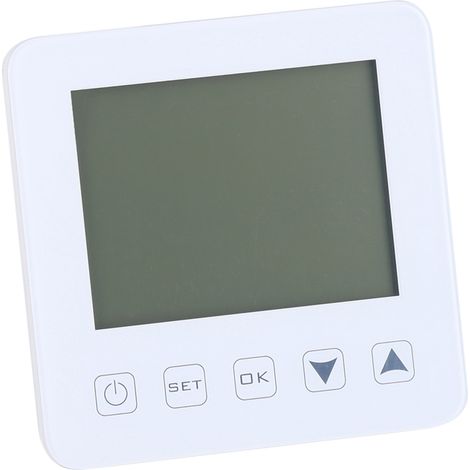 Thermostat électrique programmable 16A avec écran LCD et régulateur de température ambiante (1/5)
