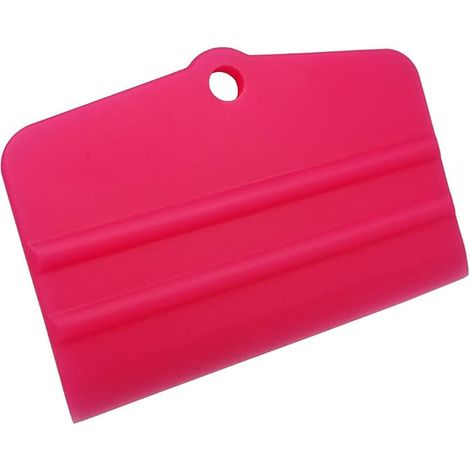 Espátula de goma de silicona suave, cuchilla con revestimiento de TPU resistente a los arañazos para la instalación de láminas protectoras de vinilo para pintura de automóviles. (1/3)
