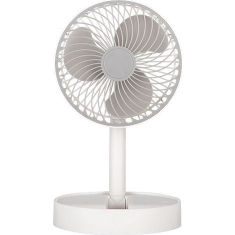 Ventilador de sobremesa inalámbrico Jerico motor DC 5W blanco (1/5)